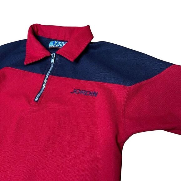 Y2K Jordin Jeans Sportswear Polo Shirt Women’s Medium - Picture 2 of 4